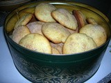 Southern sour cream pecan cookies