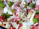 Southern tomato cracker salad