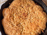 Spiced apple cobbler