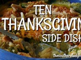 Ten thanksgiving side dishes