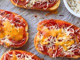 Texas toast pizzas