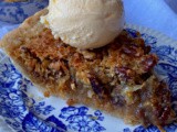 Toasted coconut pecan pie