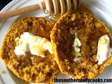 Whole wheat pumpkin biscuits