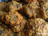 Zucchini oatmeal cookies