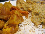An Indian Feast: Yogurt Curried Fish and Orange Scented Cauliflowers & Potatoes