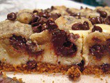 Chocolate Chip Cookie Dough Cheesecake Bars