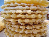 Lemon-Vanilla Pizzelles, Take 1