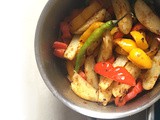 Aloo Capsicum Dry – Peppy Peppery Side Dish