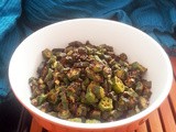 Bhindi Bhujiya Besanwali: Fried Okra Discs