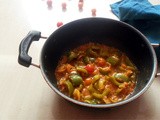 Capsicum Cherry Tomato Curry