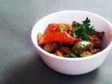 Capsicum Tomato Saute