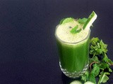 Cucumber Coriander Mint Juice