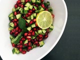 Cucumber Pomegranate Salad