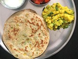 Dal Paratha: Flatbread with Chana Dal Stuffing