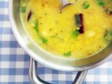 Dal with Raw Mango: Tangy Yellow Lentils