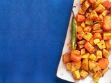Khad ki Sabzi: Yam, Carrot, Potato Medley