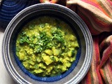 Moong Dal with Zucchini and Coriander