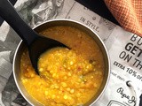 Pumpkin Masoor Dal with Chili Garlic Relish