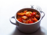 Red Capsicum Curry for Rushed Days