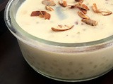 Sabudana Kheer: Vanilla Sago Pudding