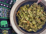 Tilwale Shimla Mirch: Sesame Bell Pepper