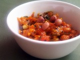 Tomato Ginger Peanut Chutney