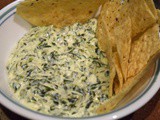 Easy Goat Cheese and Spinach Dip