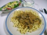 Beef Stroganoff