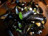 Steamed Mussels with a White Wine Sauce
