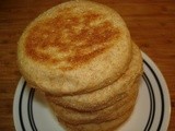 Whole Wheat English Muffins