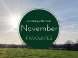 A Month of Little Treats | November ’15 Favourites
