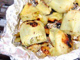 A Very Veggie bbq: Chargrilled Garlic Artichokes