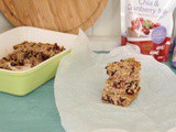 Cranberry Chia Flapjack | Vegan