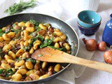 Creamy Pan-Fried Gnocchi | Vegan Recipe