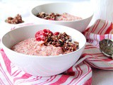 Raspberry & Coconut Porridge | Vegan Recipe