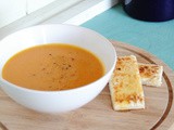 Slow Cooker Carrot, Ginger & White Lentil Soup | Vegan