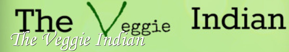 Very Good Recipes - The Veggie Indian