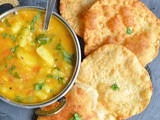 Bedmi Poori | Lentils & wholewheat flour puffed bread