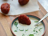 Beetroot koftas | Vgean snack for tea time