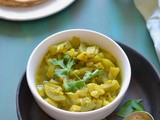 Dudhi with ghee, cumin and curry leaves | Simple satvik lauki recipe