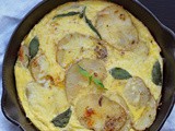 Potato & basil frittata | Under 30 minutes breakfast recipe