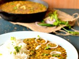 Punjabi Maah Chhole ki Daal | Vegan mixed lentils curry