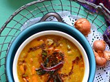 Shallots (pearl onions) sambhar | Vengaya sambar