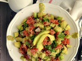 Avocado potato salad