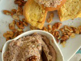 Garlicky bread spread (skordalia)