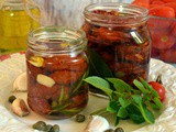 Homemade oven dried tomatoes