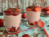 Strawberry mousse