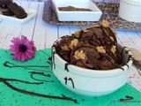 Νηστίσιμο παγωτό με σοκολάτα και φυστικοβούτυρο-Vegan chocolate peanut butter icecream