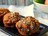 Νηστίσιμα αλμυρά μεσογειακά μάφιν – Vegan mediterranean muffins