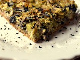 Νηστίσιμη τάρτα με μανιτάρια κ πράσα-Vegan mushroom leek tart